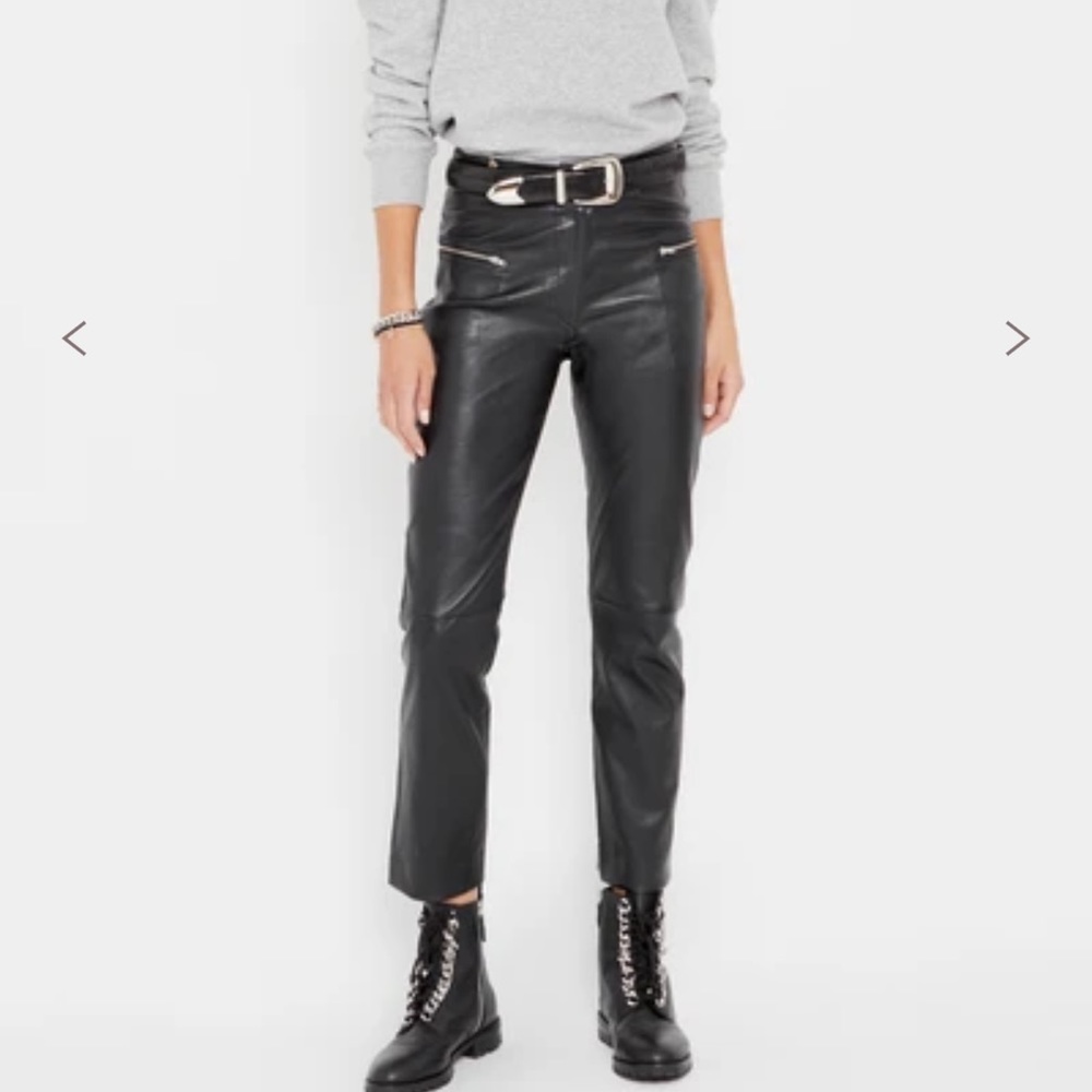 Rebecca Minkoff Poppy Leather Legging - Size Small